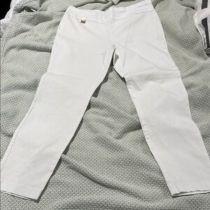 Alfani White Summer Chino Pants 14